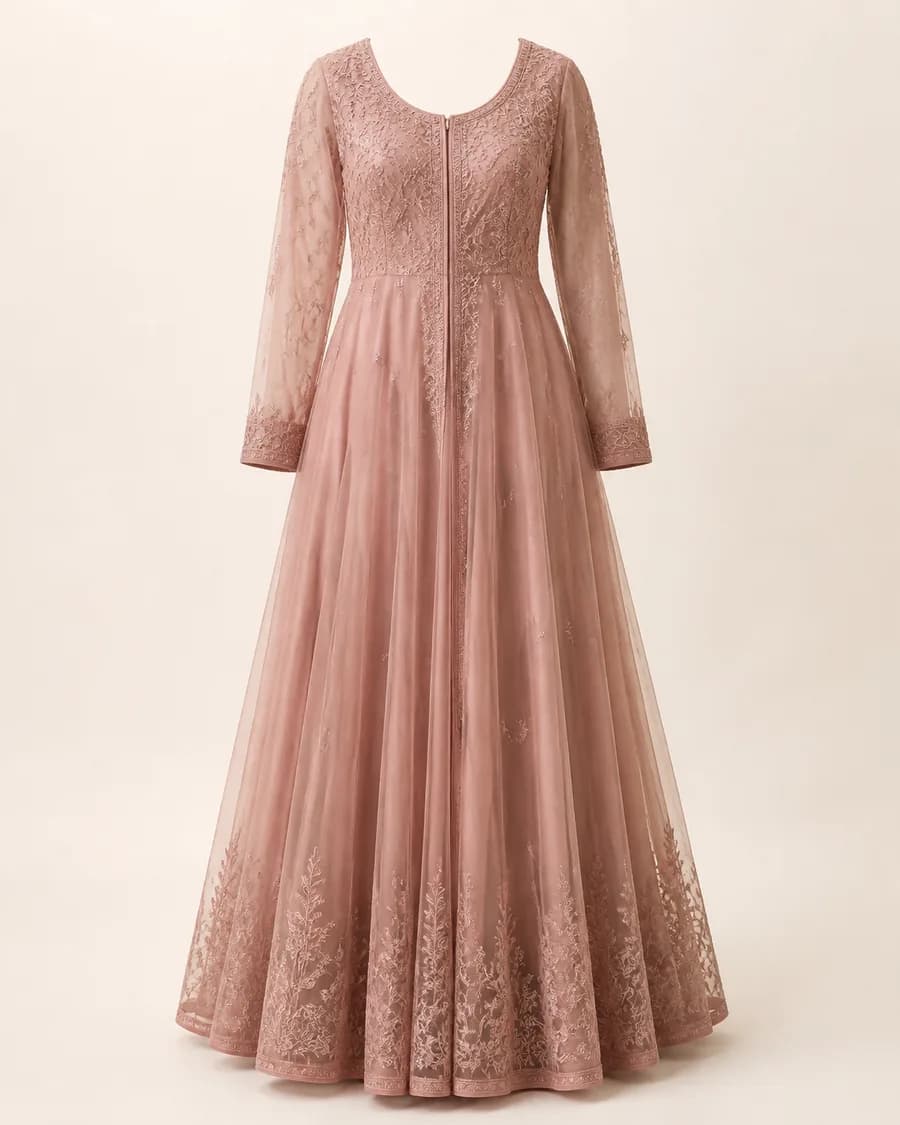 Blush Anarkali